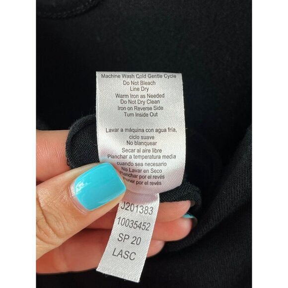 Lascana for Venus Black Short Sleeve Jumpsuit Small Viscose Stretch Pockets - Picture 10 of 10